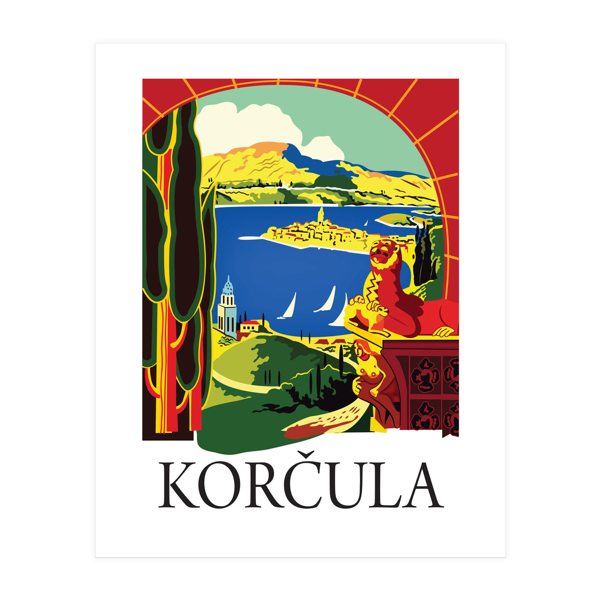 Korcula, Croatia (Print Only)