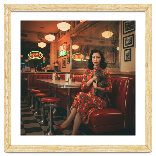 Vintage diner
