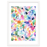 Colorful Watercolor Crystals and Gems thumbnail