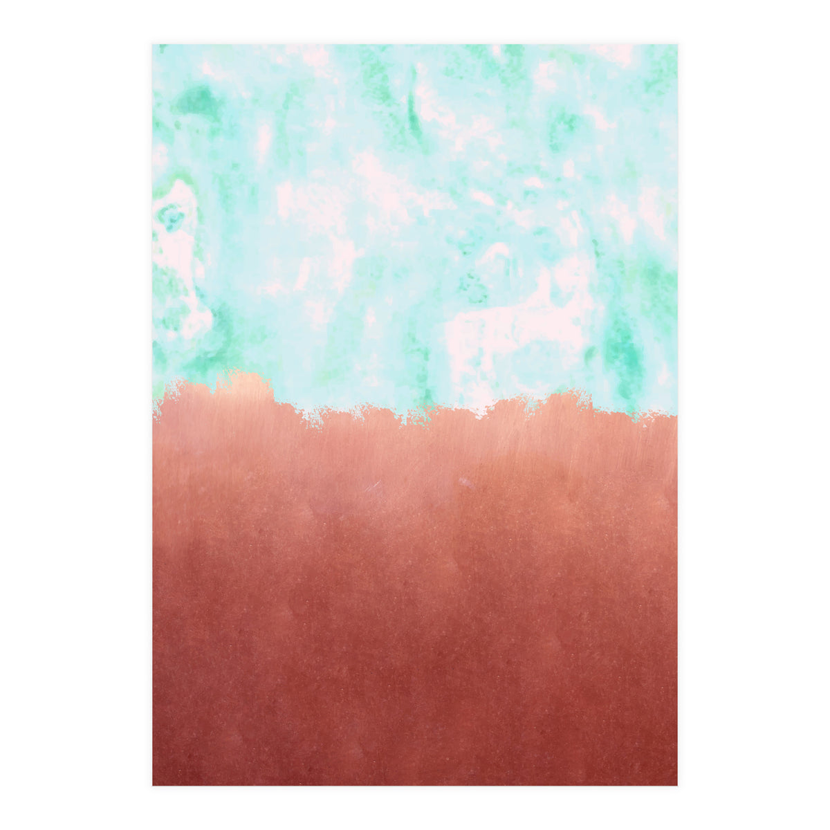 Sea Green + Copper (Print Only)