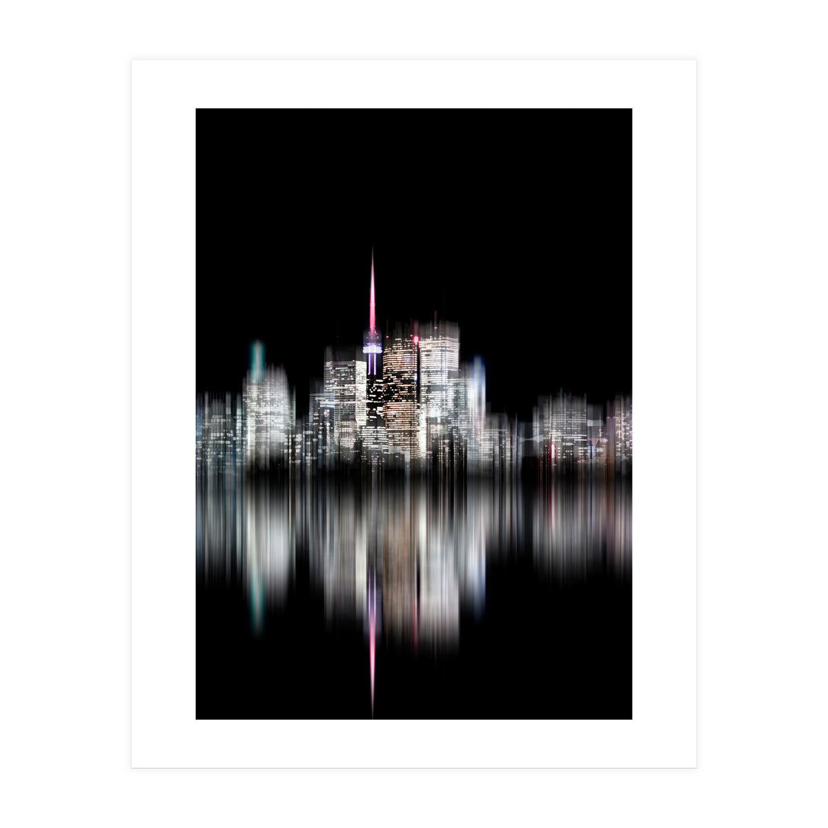Toronto Skyline Blur Version No 2 (Print Only)