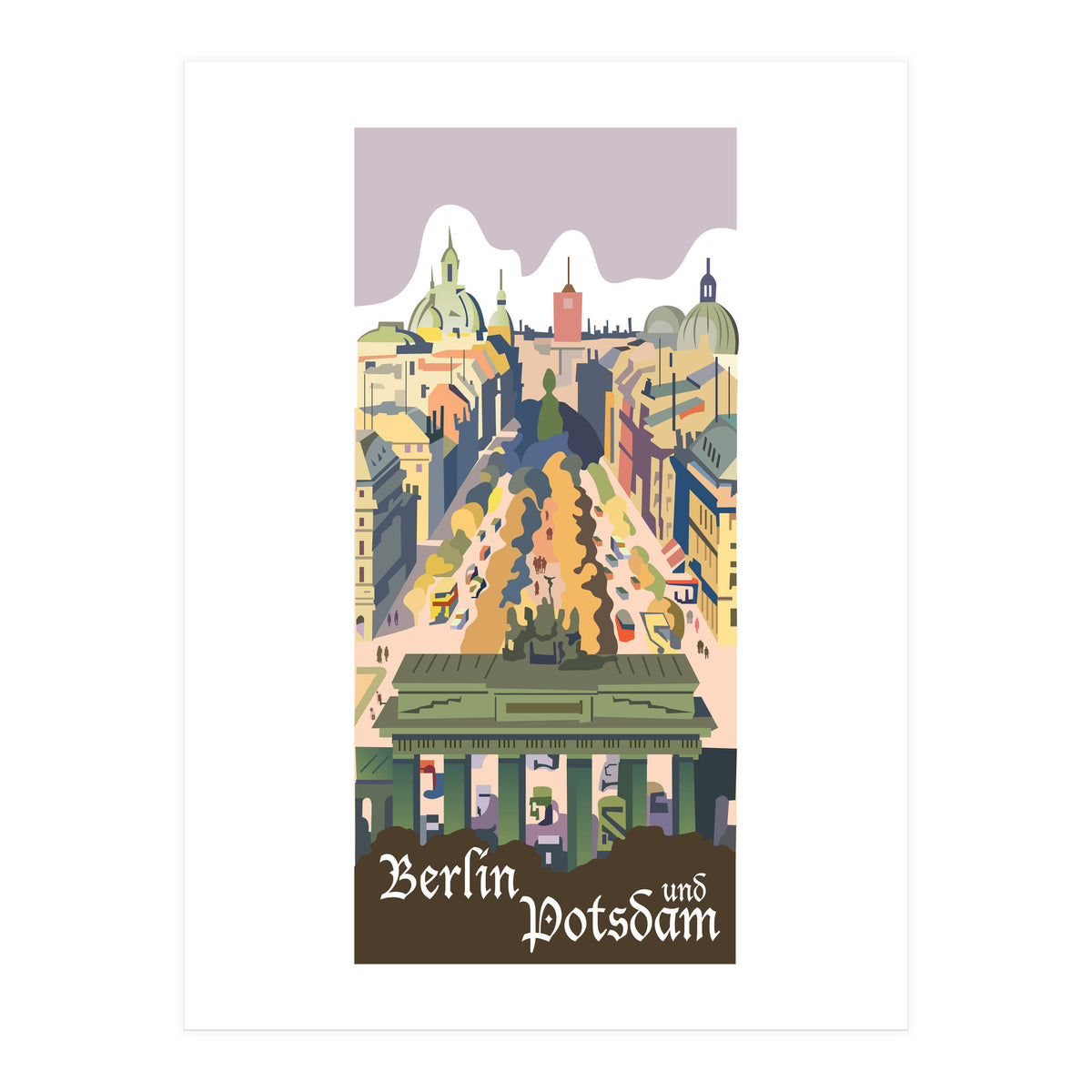 Berlin And Potsdam (Print Only)