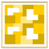 Yellow Abstract Square Tiles Pattern thumbnail