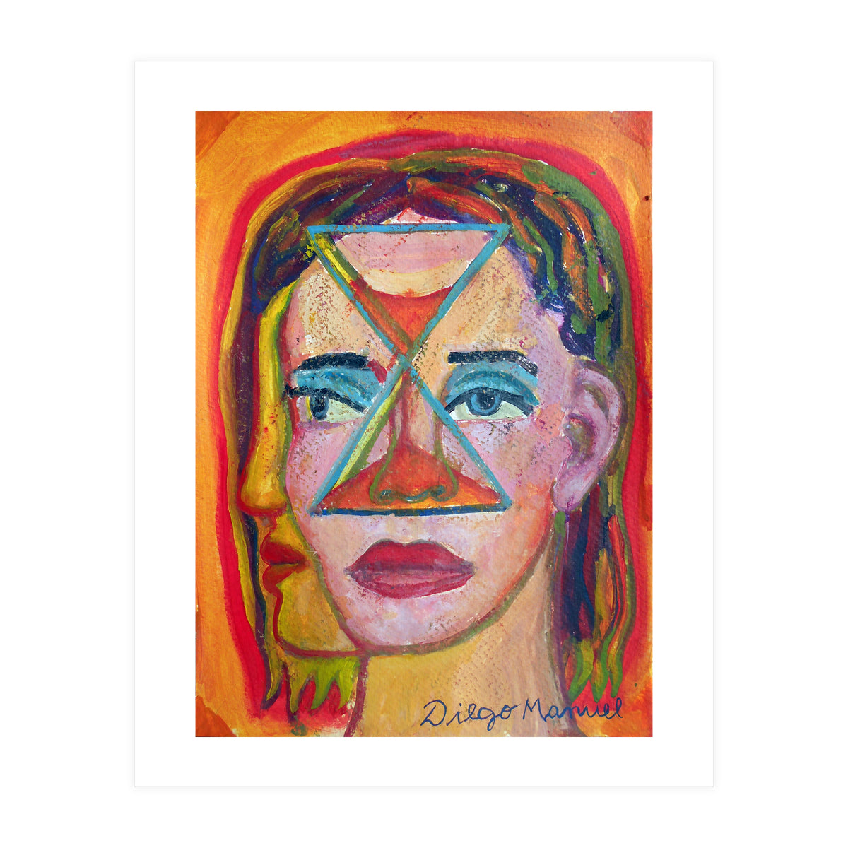 Cabeza De Mujer 15 (Print Only)