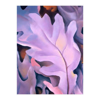 Georgia O’Keeffe – Purple Leaves (1922) | Elegant Botanical Modernist Composition in Rich Violet Tones (Print Only)
