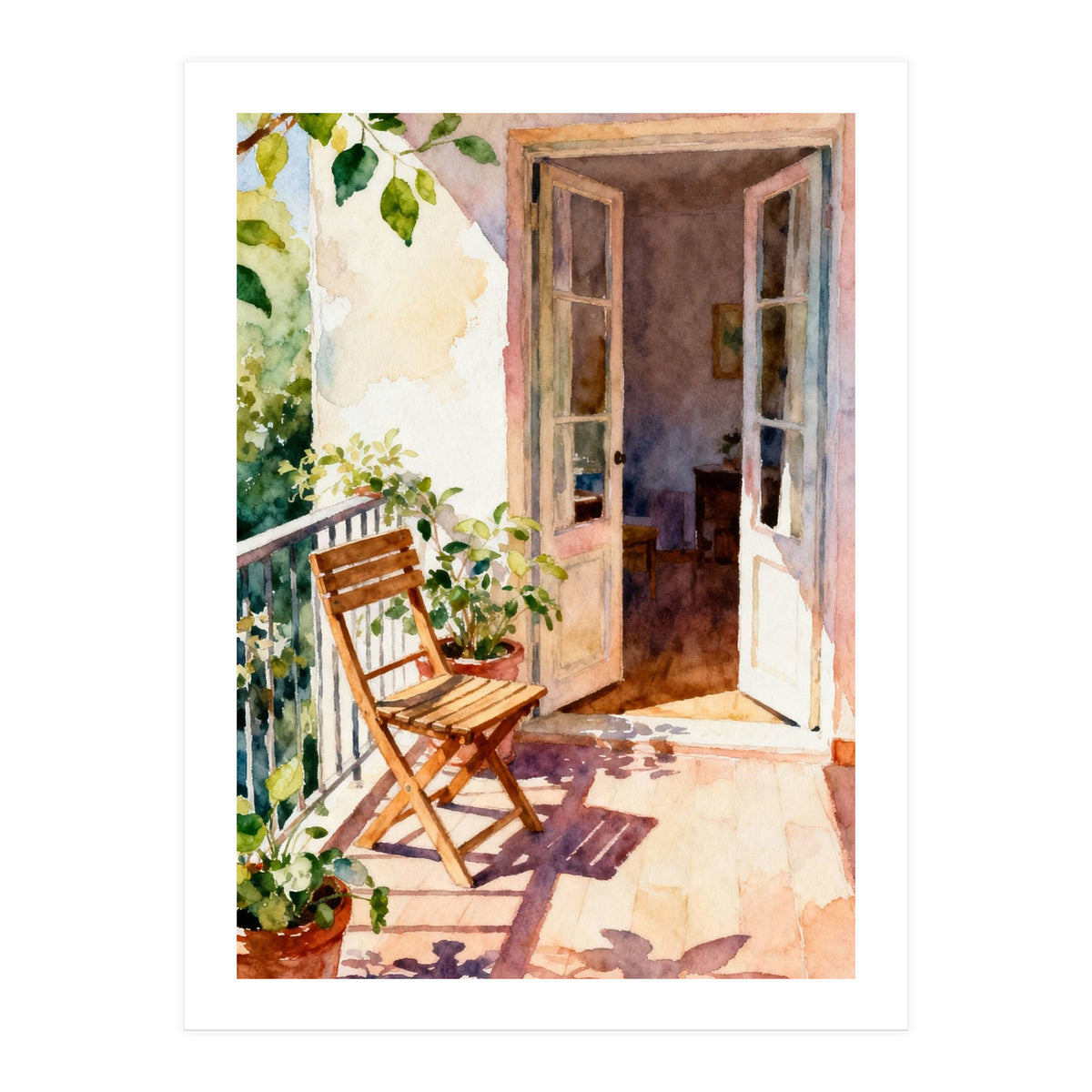 Matisse Inspired Enjoying (Print Only)