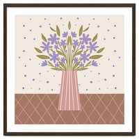 Flower Vase Mocha Mousse