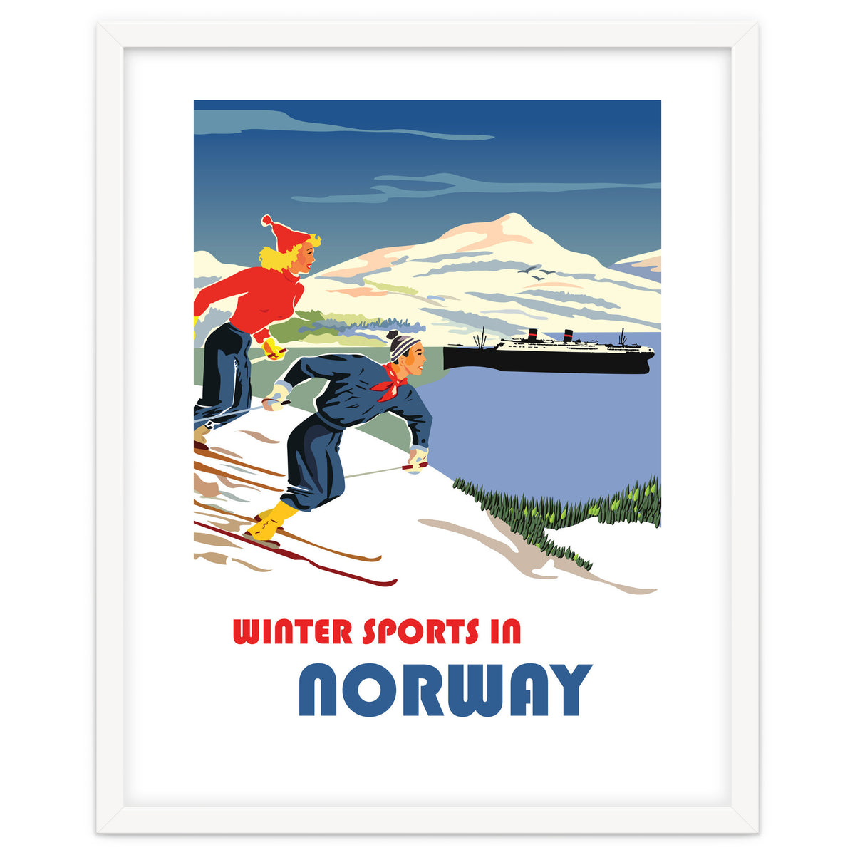 Winter Sports In Norway