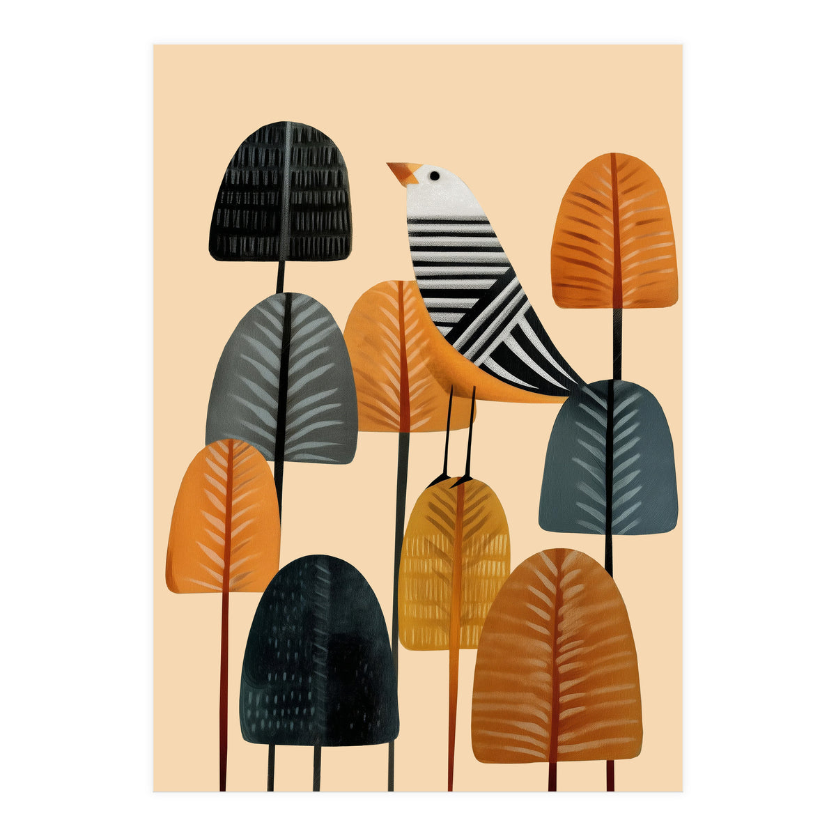 Song In The Autumn Grove (Print Only)