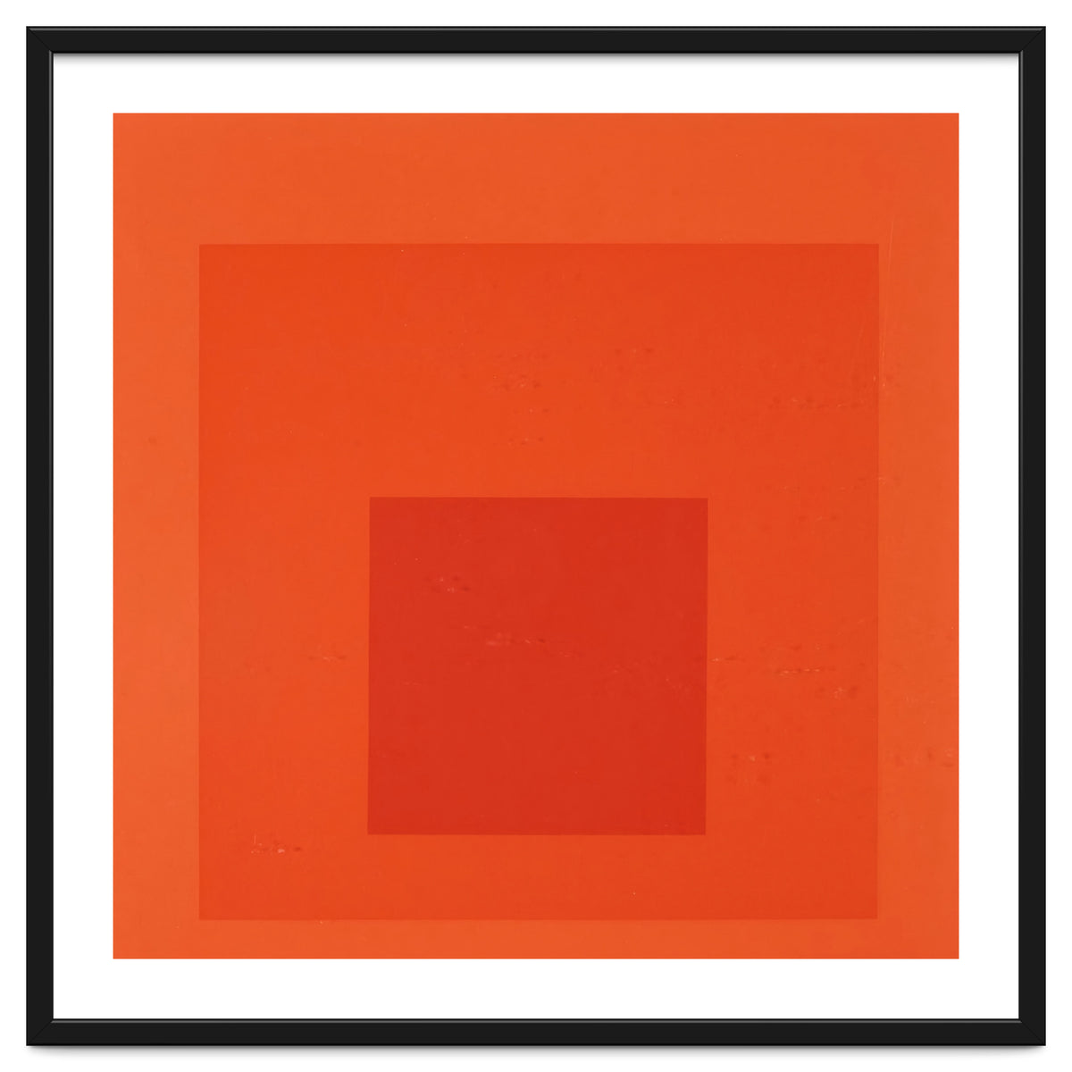 JOSEF ALBERS - HOMAGE TO THE SQUARE RED