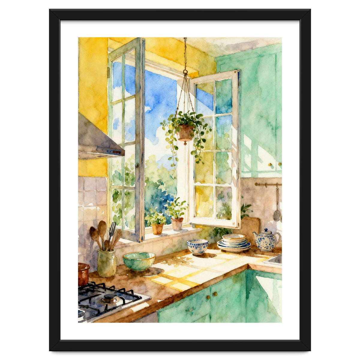 Matisse Inspired Kitchen Room