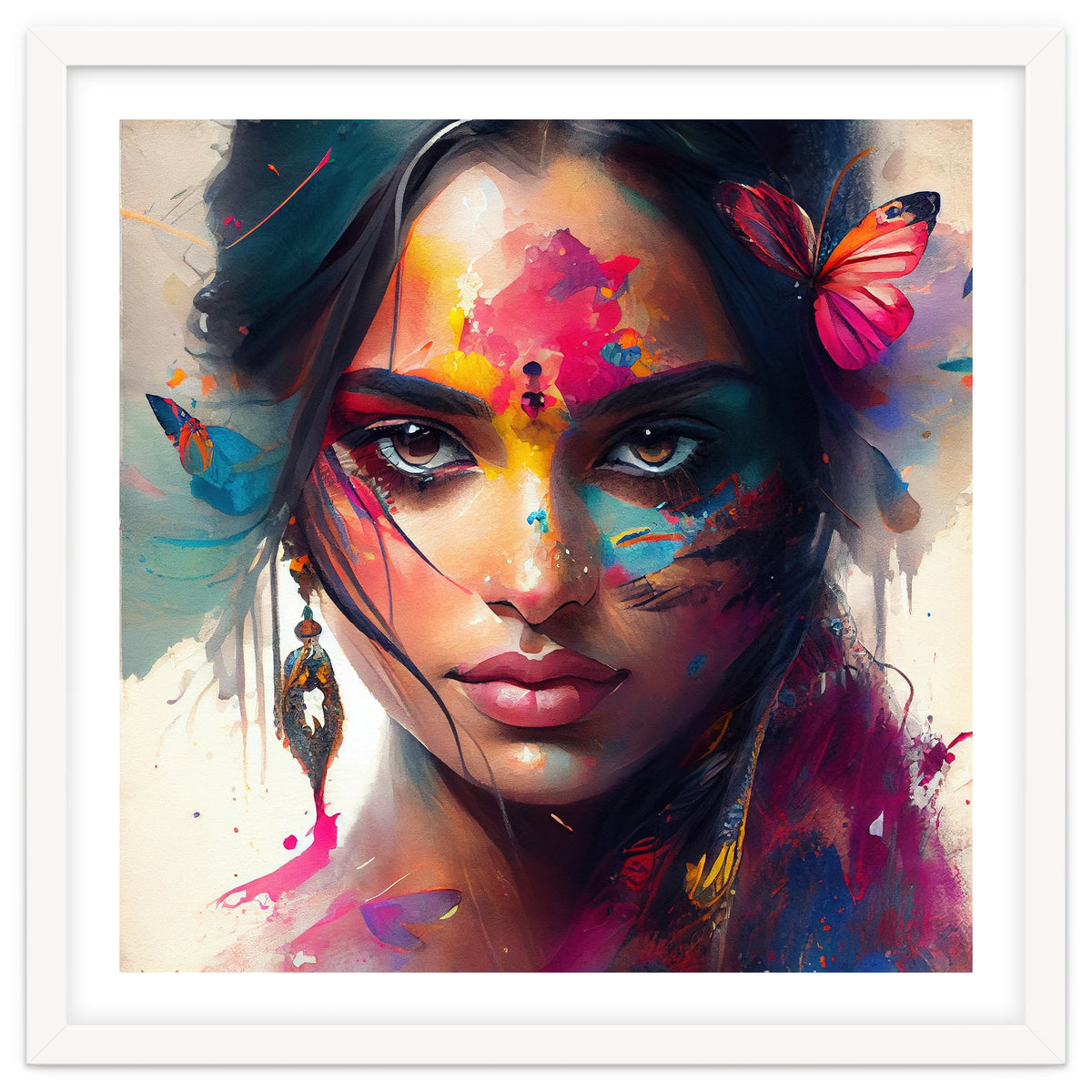 Festival Glow Hindu Portrait