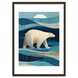 Polar Bear In The Blue Arctic thumbnail