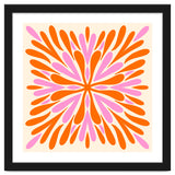 Symmetry Petals - pink and orange thumbnail