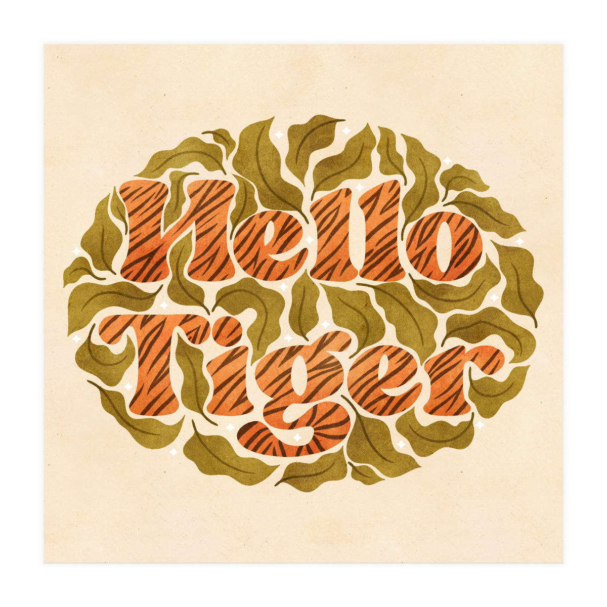 Hello Tiger (Print Only)