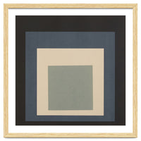 JOSEF ALBERS - HOMAGE TO THE SQUARE BEIGE GREY BLACK HIGH RESOLUTION