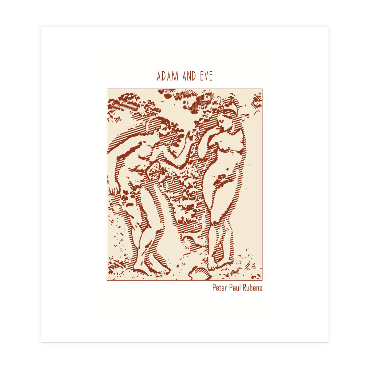 Adam And Eve   (Print Only)