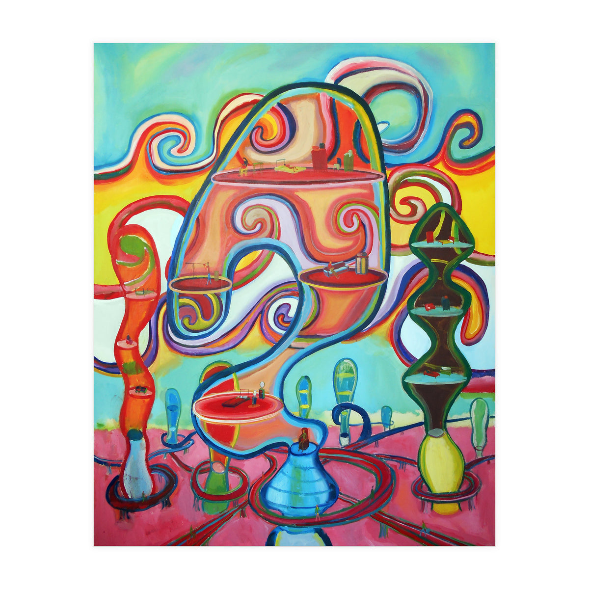 Ciudad Del Futuro 2 (Print Only)