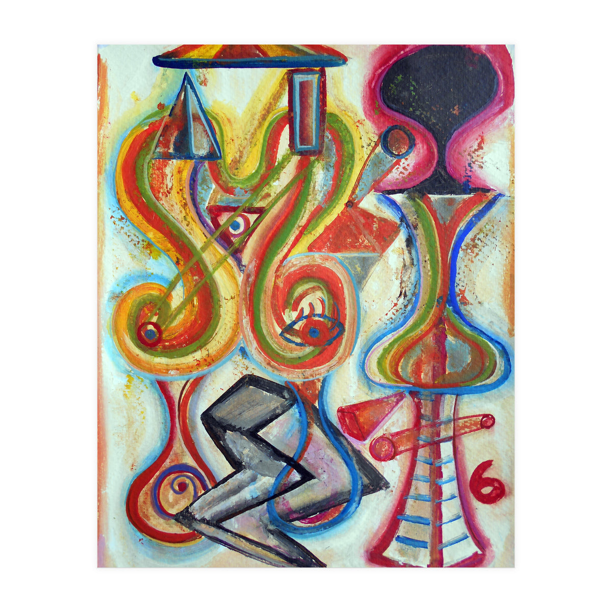 Abstracto Pop 2024 5 (Print Only)