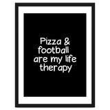 Pizza and football are my life therapy thumbnail