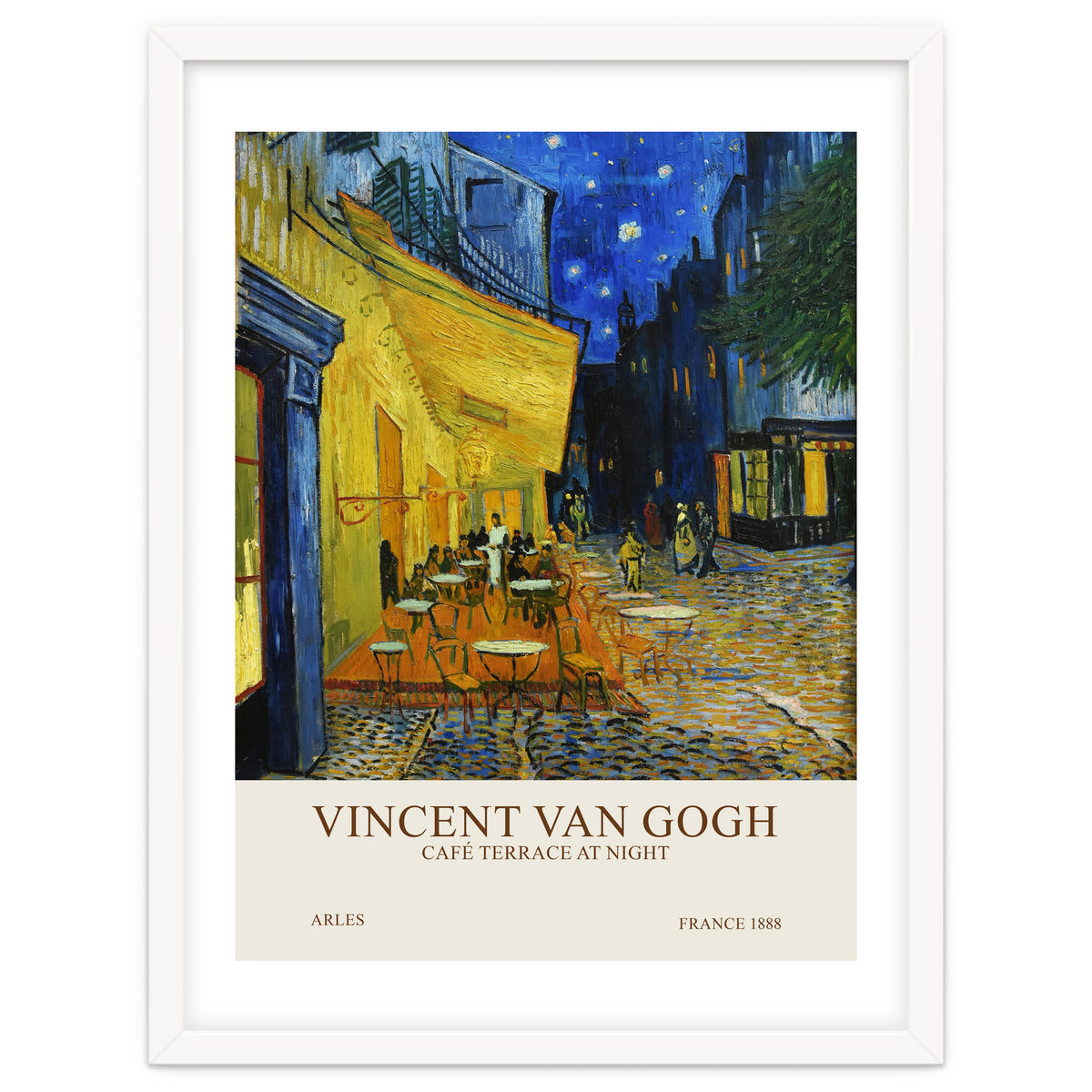 Vincent Van Gogh - Café terrace at night