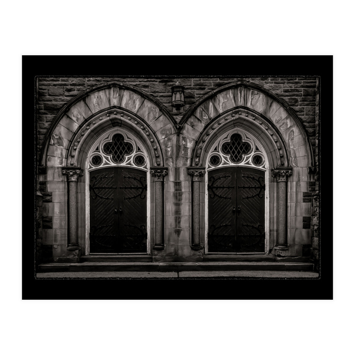 Bloor Street United Church No 1 with Border (Print Only)