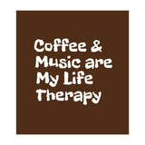 Coffee and books are my life therapy (Print Only) thumbnail