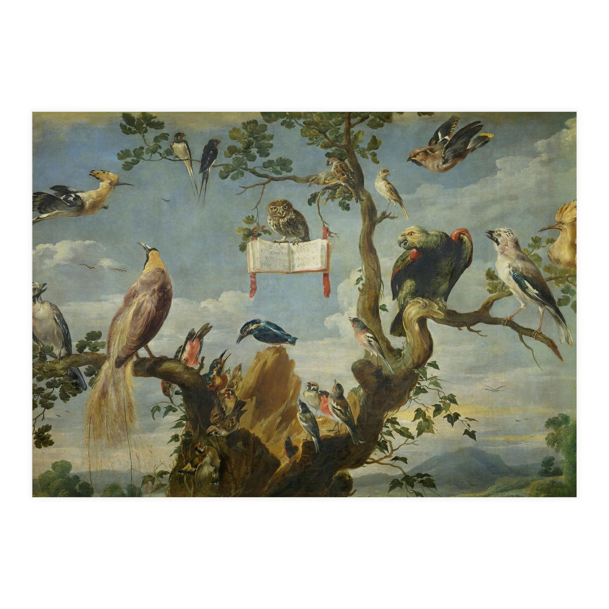 Frans Snyders / 'Concert of the Birds', 1629-1630, Flemish School. (Print Only)