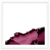 Burgundy & Silver Agate Texture 13 thumbnail
