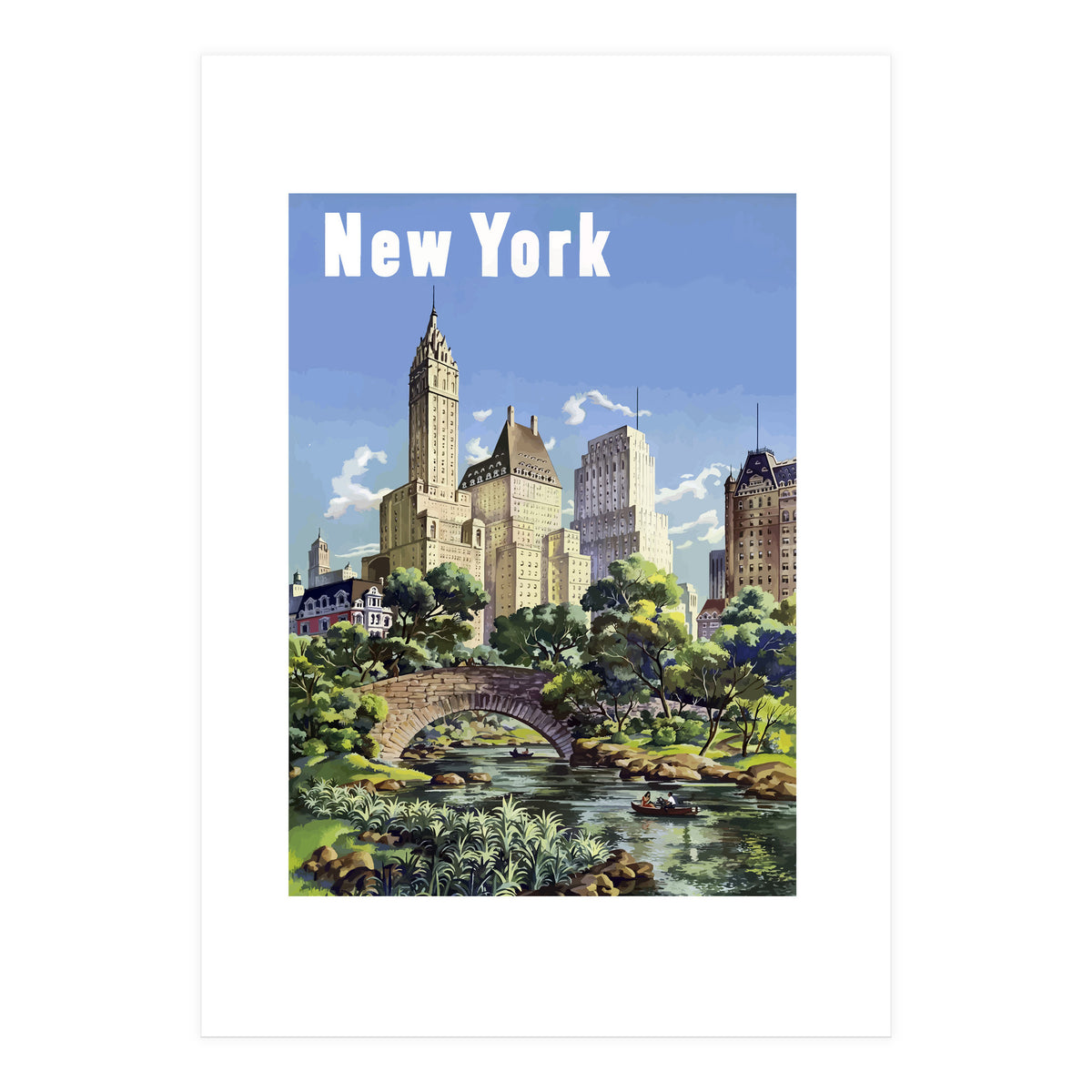 New York, Central Park (Print Only)