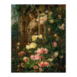 Le Benitier: Notre-Dame-des-Roses. 1850 Canvas, 127 x 90 cm. (Print Only) thumbnail