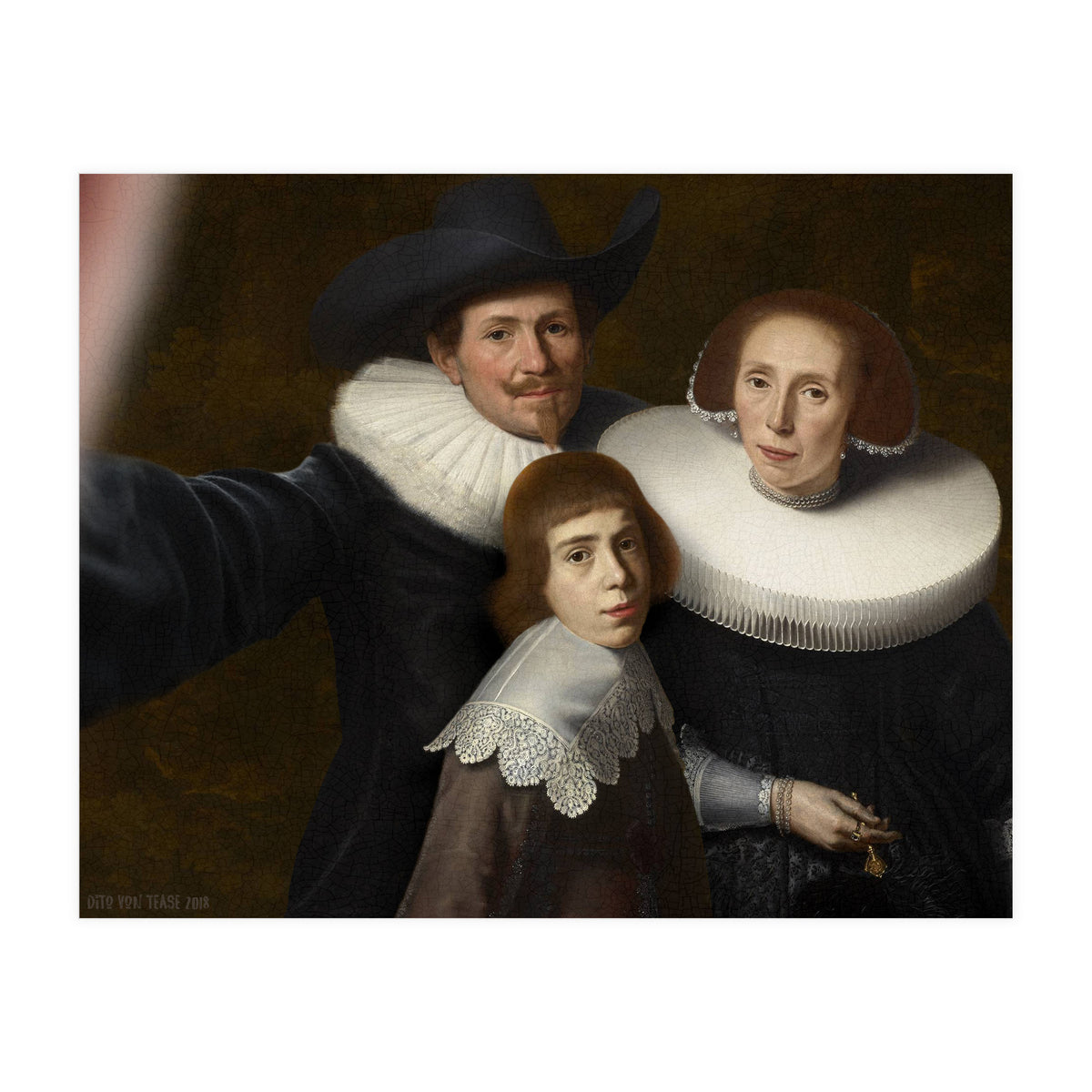 Dirck van Santvoort - Selfie (Print Only)