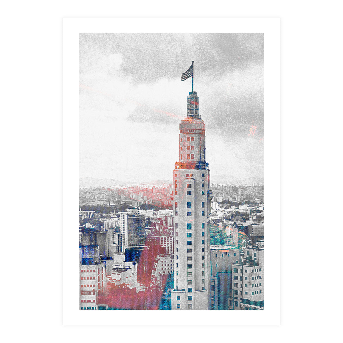 Sp in the sky  II (Print Only)