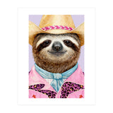 Sloth Wild Cowboy fashion (Print Only) thumbnail
