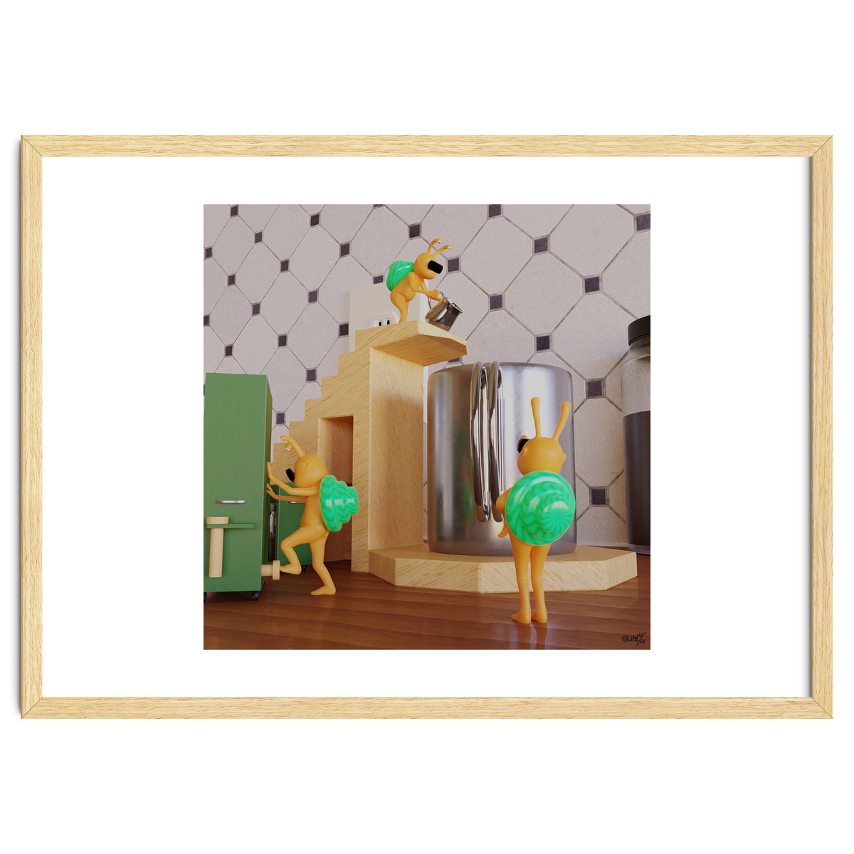 Coffee Support - angle #3 (Lwuba 040 Coffee Support 03)