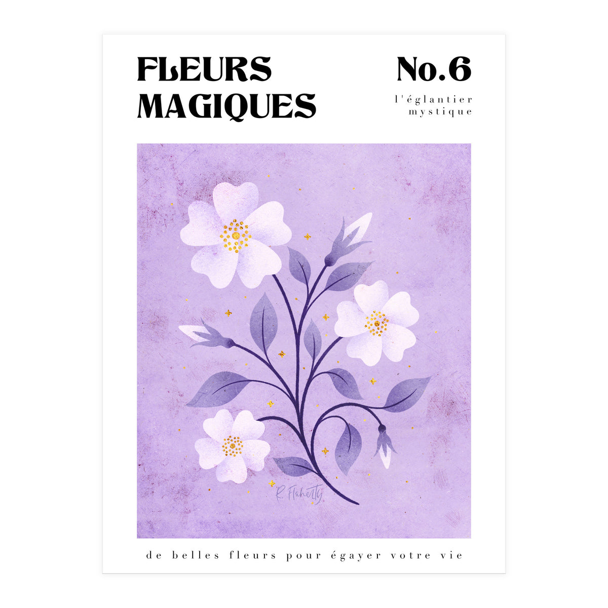 Magical Flowers No.6 Mystic Dog Rose (Print Only)