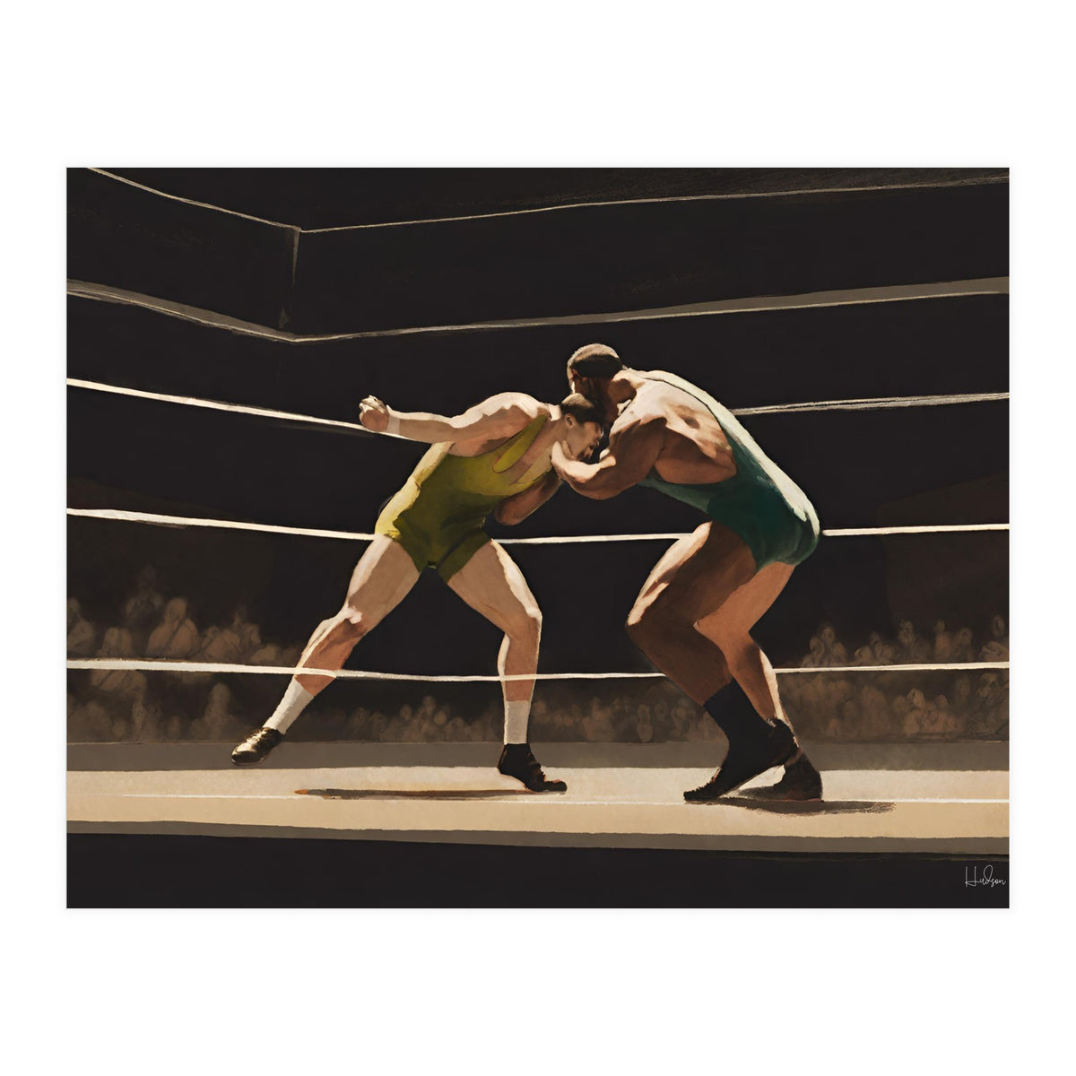 Wrestlers #5 (Print Only)