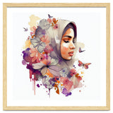 Floral Line Art Veil Profile thumbnail