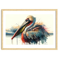 Coastal Pelican Portrait