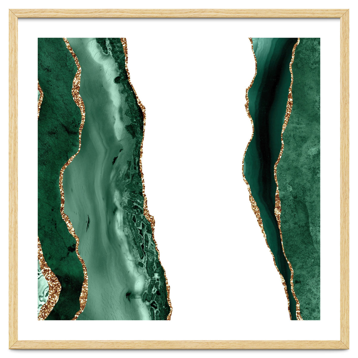 Emerald & Gold Agate Texture 14