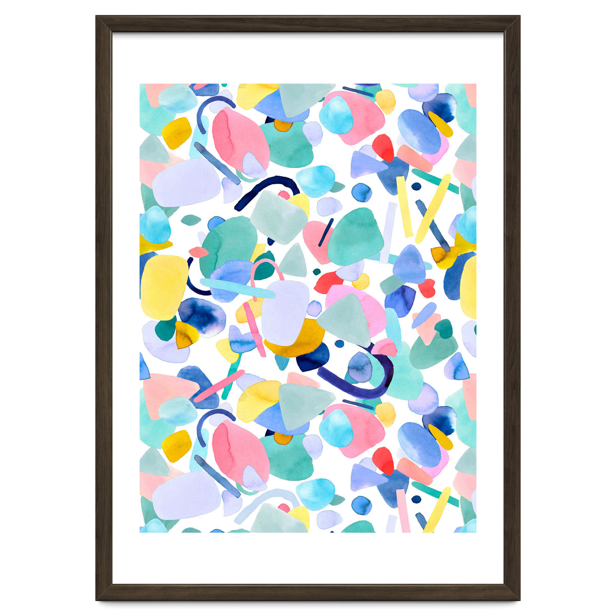 Abstract Geometric Modern Shapes