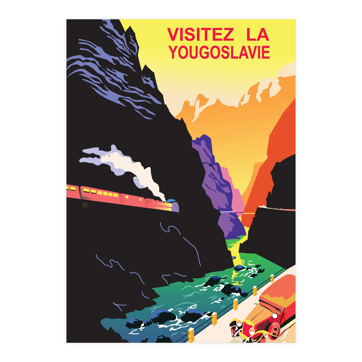 Visit Yugoslavia (Print Only)