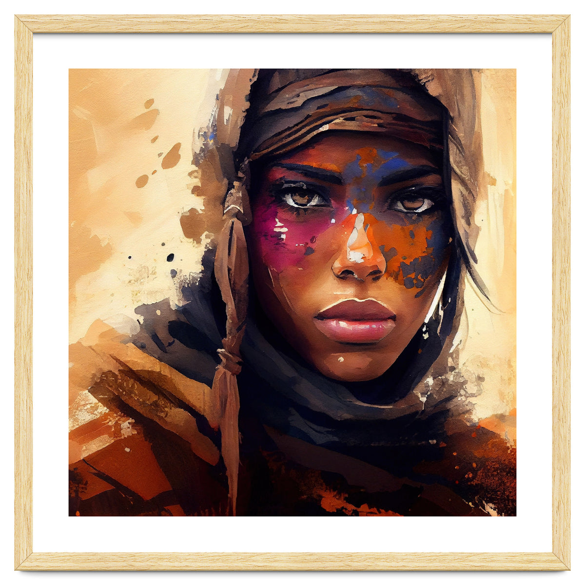 Powerful Tuareg Woman #2