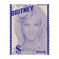 Britney Spears Stamps Art (Print Only)