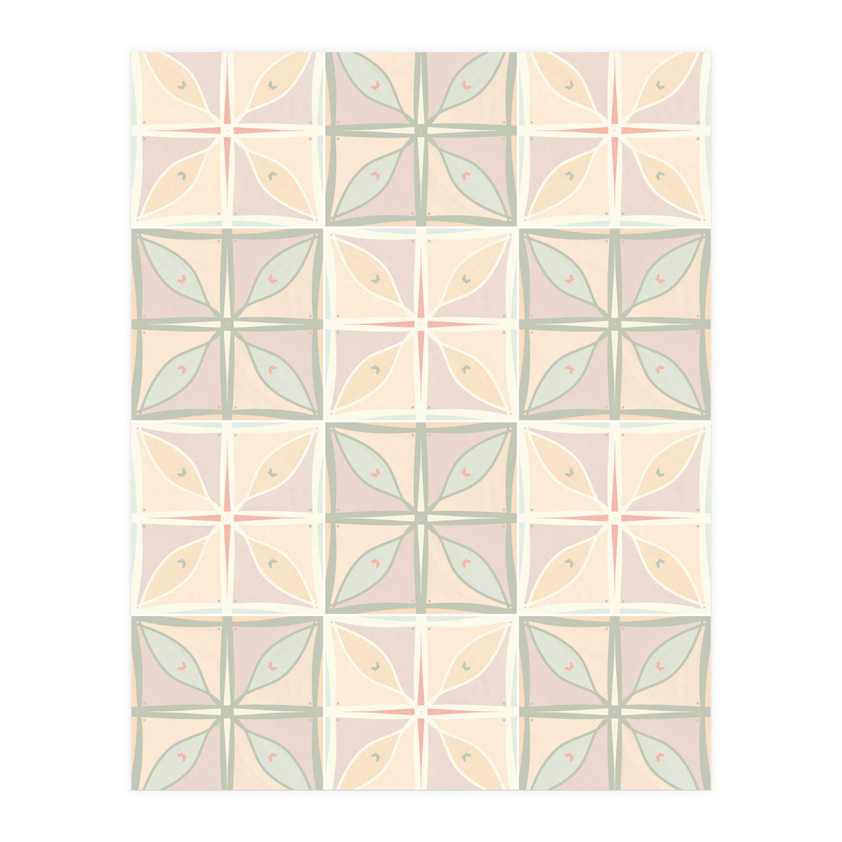 Old Style Pastels Kitchen Tiles (Print Only)