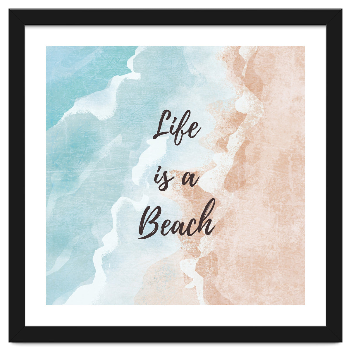 Life's a beach, enjoy the waves 🌊