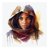 Watercolor Tuareg Woman #3 (Print Only) thumbnail