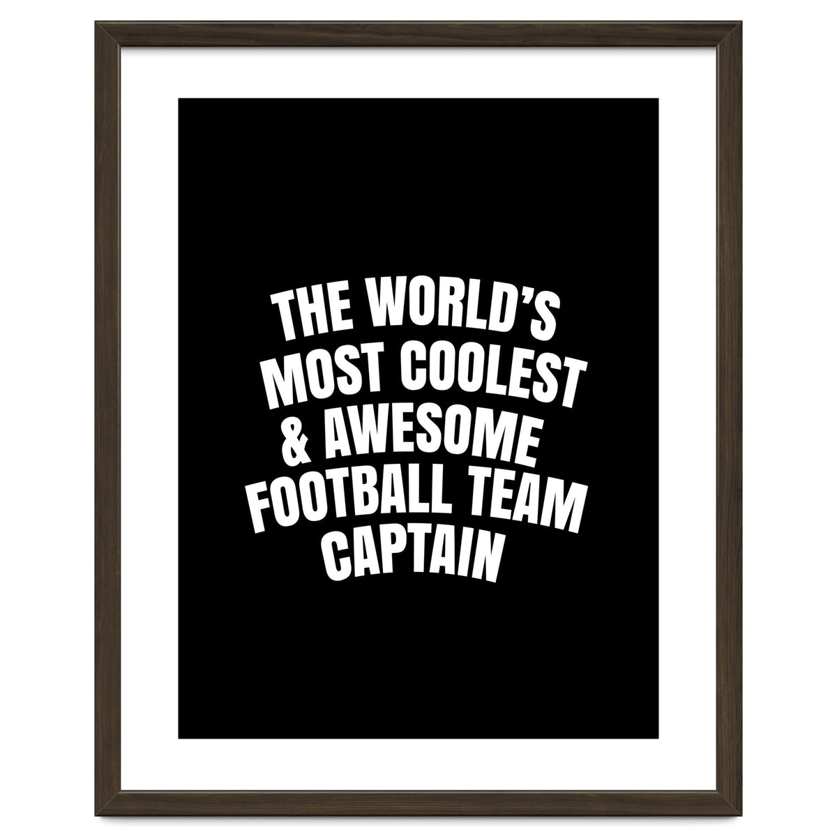 World's most coolest and awesome football team captain