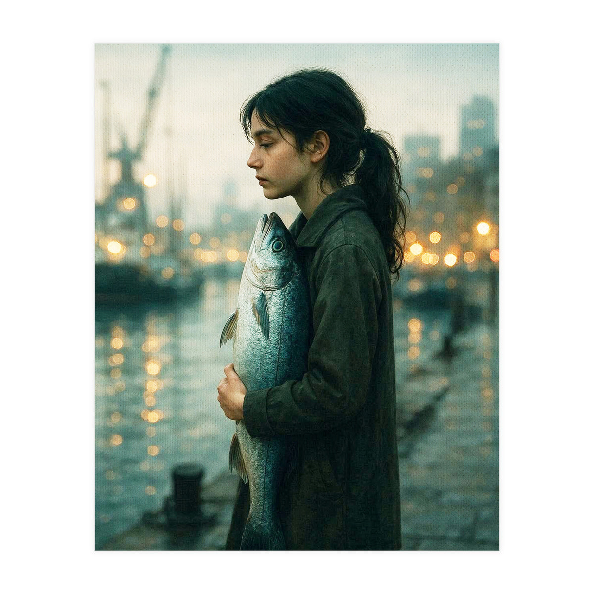 Fish In Hand 08 (Print Only)