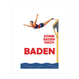 Baden Baden Swim Girl (Print Only) thumbnail